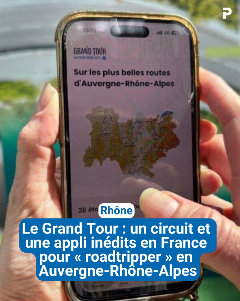 leprogreslyon's tweet image. 📲La Région #AuvergneRhôneAlpes a dévoilé ce lundi une grande première : le « Grand tour », un circuit et une #application pour « #roadtripper » à travers la région en un week-end ou en #vacances, en reliant 43 sites incontournables comme autant de « petites » bonnes adresses.
➡️