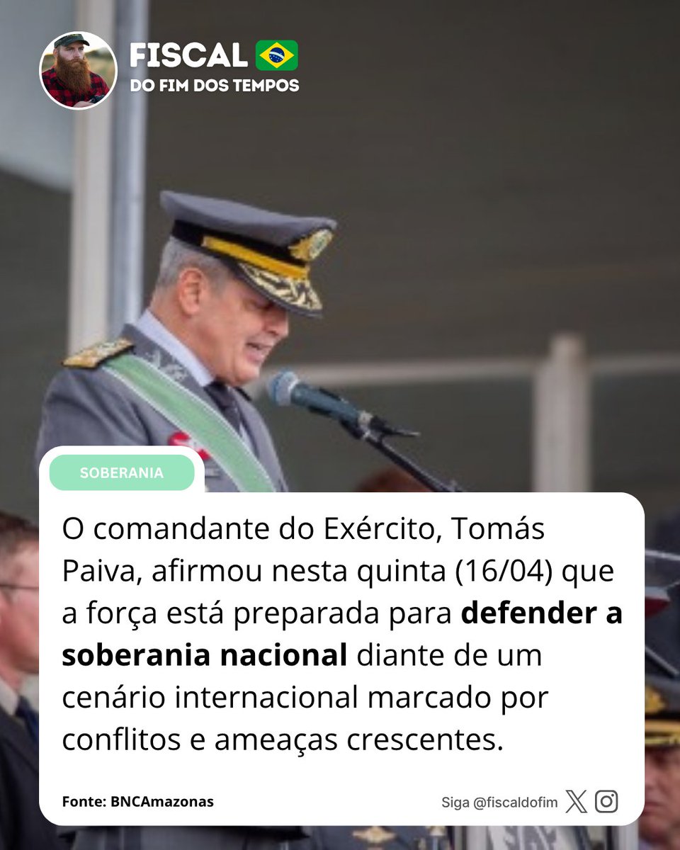 Fiscal do Fim dos Tempos tweet media