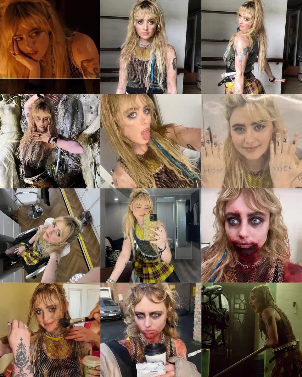 Kathryn Newton behind the scenes of Abigail 😍