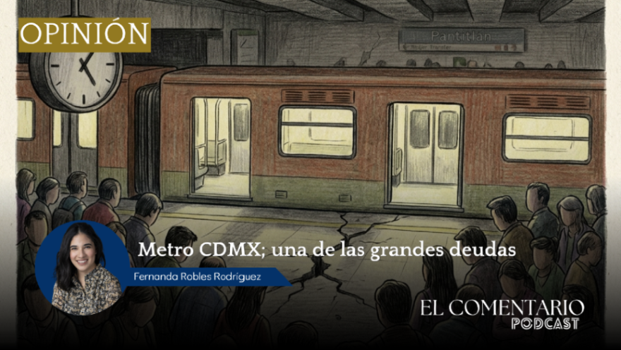ComentarioDd's tweet photo. El #ComentarioDelDía de @FerRoblesMX ✍🏻
“Metro CDMX; una de las grandes deudas”

El deterioro del Metro CDMX ya no es solo un problema técnico: es una deuda de justicia social, dignidad...

Lee la columna completa aquí:
https://t.co/emboynJME4 https://t.co/km3ZhXYw8S