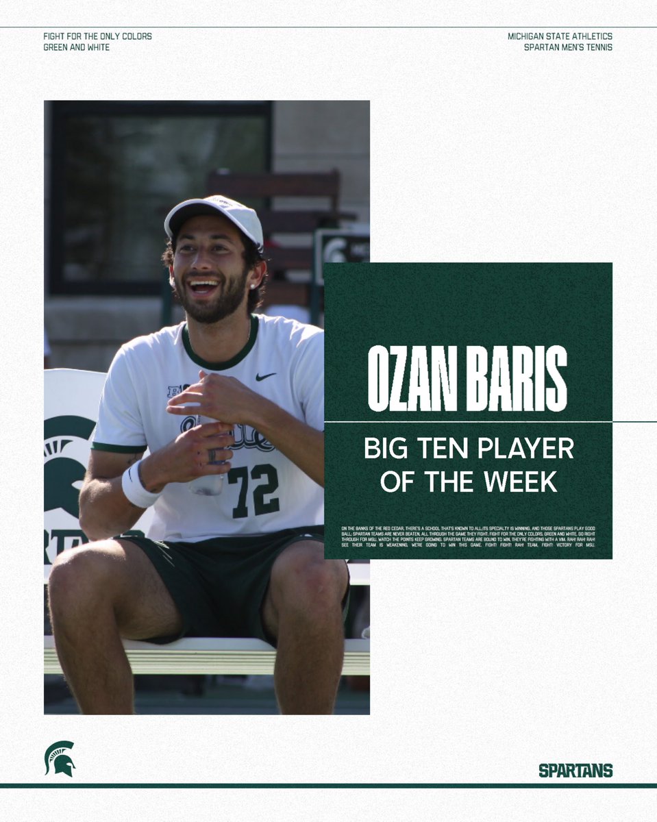 Michigan State Men’s Tennis tweet media