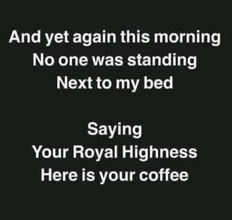 _Atheist_Angel_'s tweet image. She/Her Majesty wishes to have a cup of #Coffee... 👸🏻☕🖤 #Monday

#MondayMood
#MondayMotivation