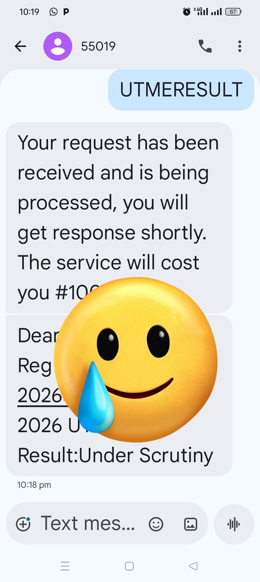 HUSSAIN64493131's tweet photo. @FabianB58246501 Result under scrutiny, what does that mean please?@FabianB58246501 https://t.co/wWpRQCogCI