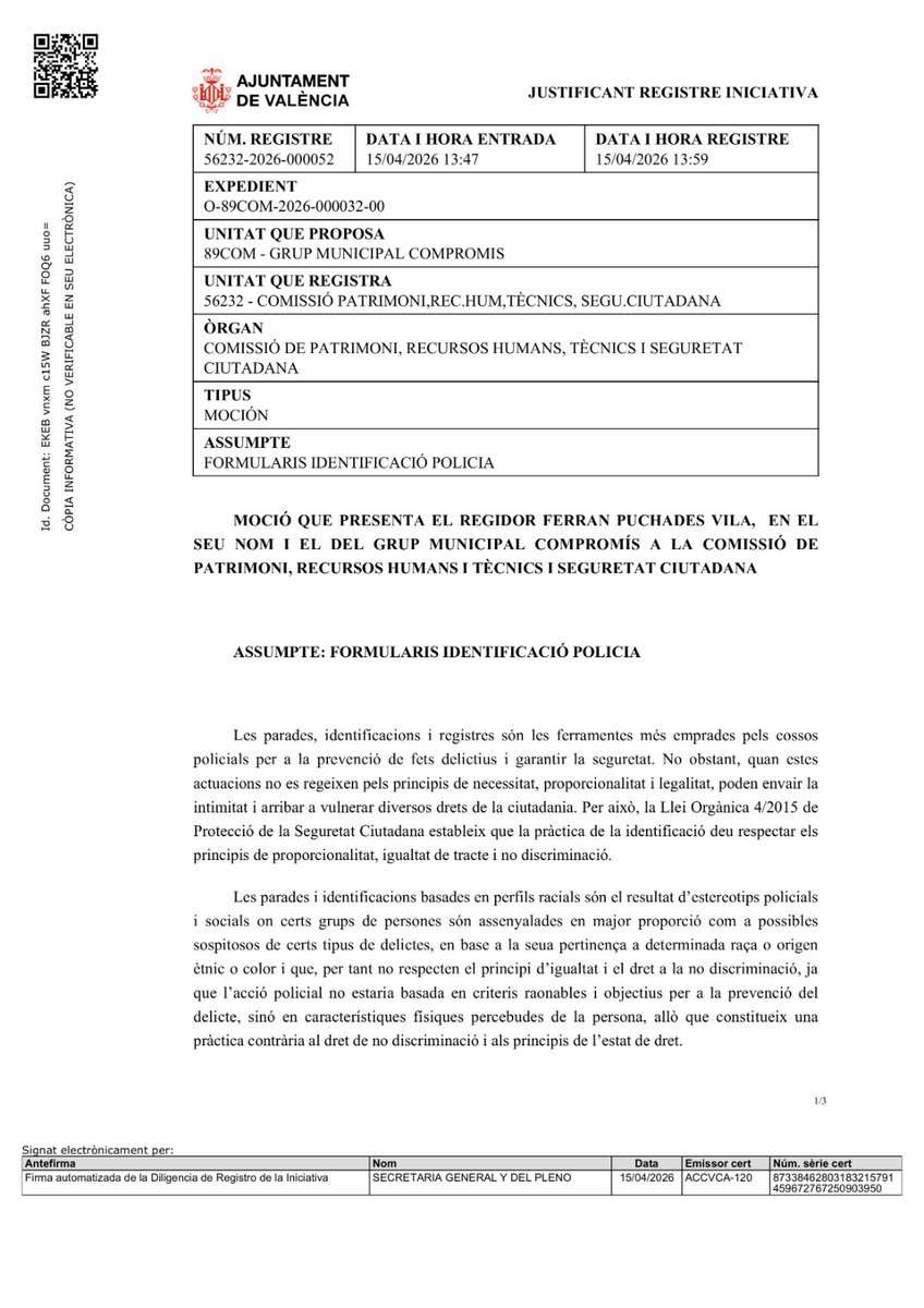 València pels Drets de les Persones Immigrades tweet media