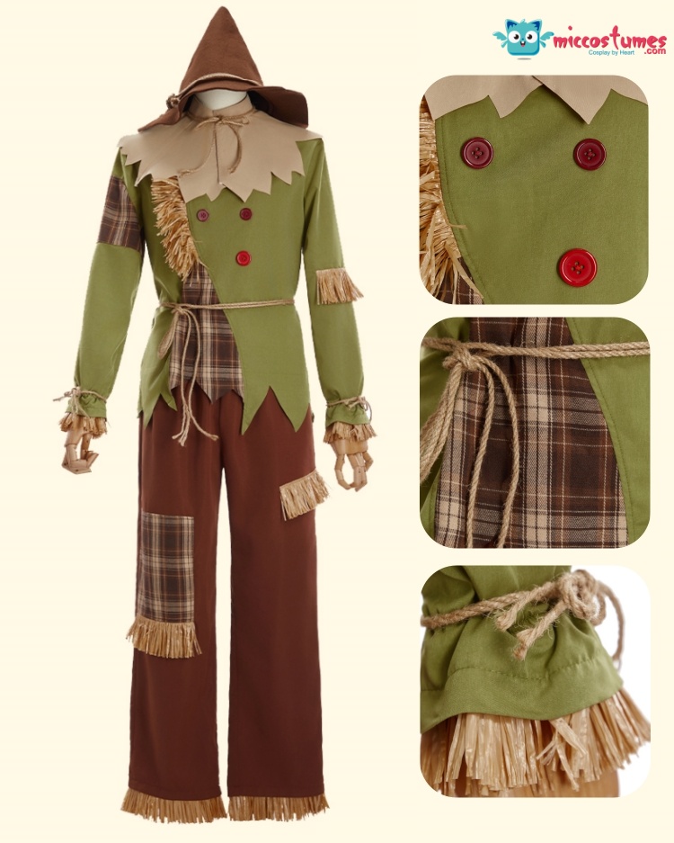 miccostumes's tweet image. Would you cosplay a Kind Scarecrow or a Scary Scarecrow?

🛒ow.ly/Hrx850YMnrC

#miccostumes #scarecrowcosplay #scarecrow #cosplay