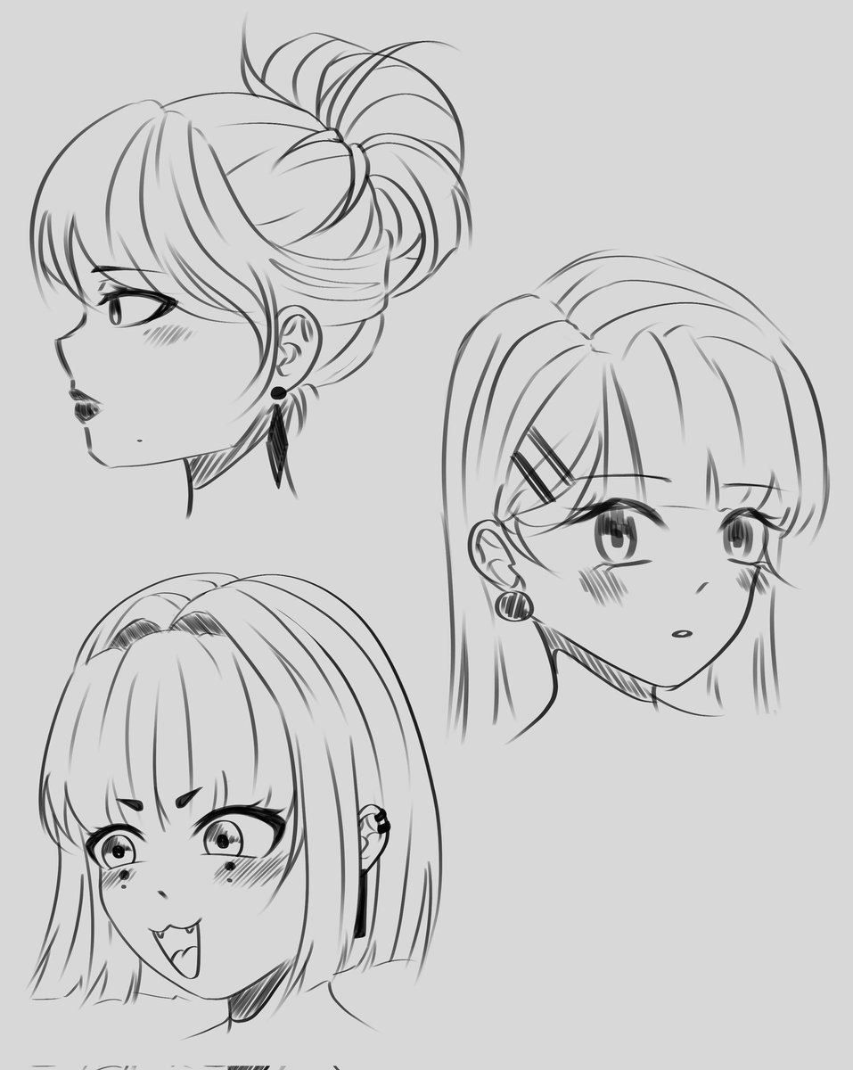 _DE_lusional_'s tweet photo. Random sketches I did while I was procrastinating on studying

#illustration #sketch #digitalart #smallartist #beginnerartist https://t.co/8x3RQ5NnNH