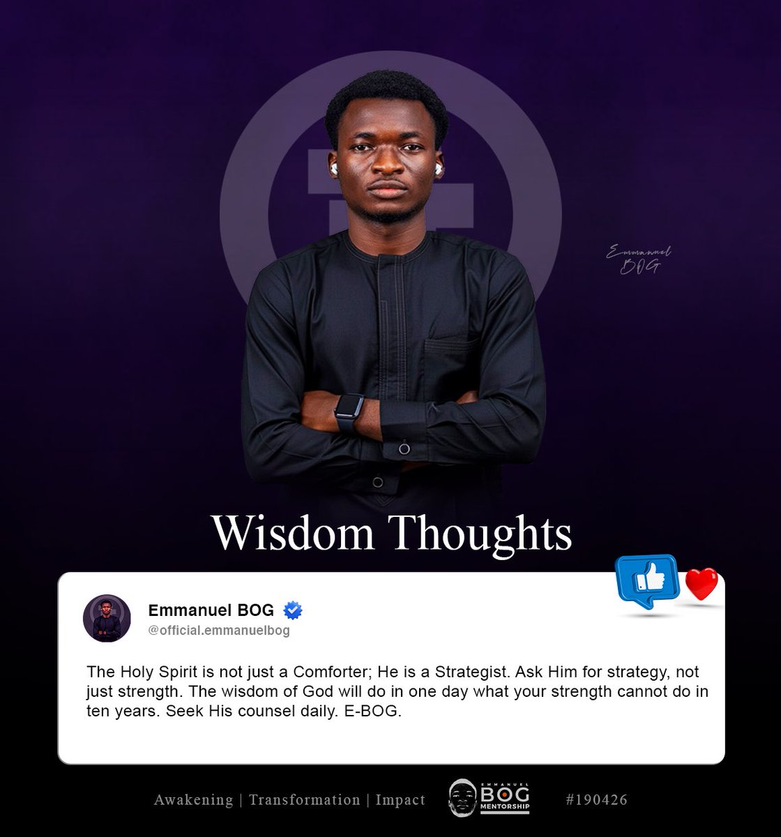 Emmanuel_BOG's tweet photo. #viral #revivalwisdom #purposementorship #faithleadership #wisdomthoughts https://t.co/DpgAOkzPd8