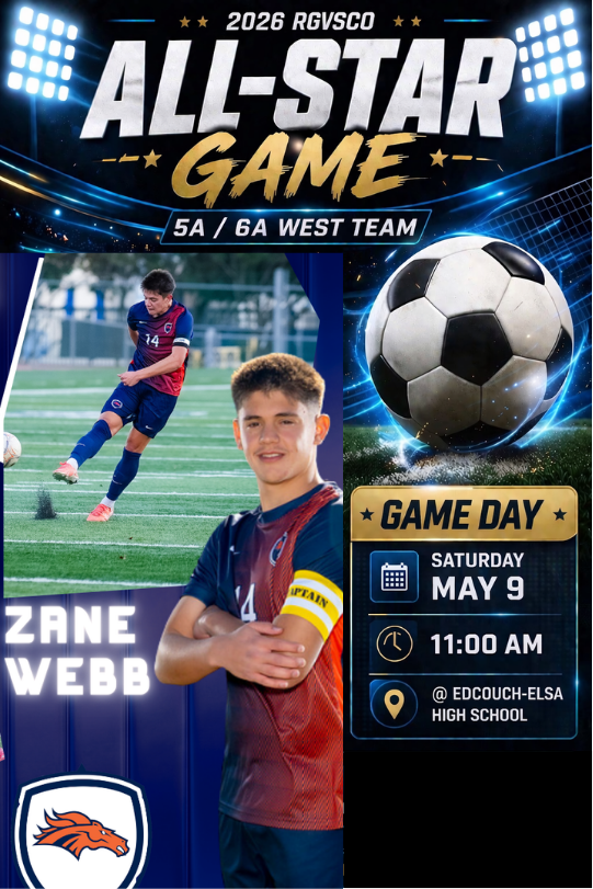 Coach_CTierney's tweet photo. Congratulations to Zane Webb on being selected for the RGV High School All Star Game! Huge Honor!! https://t.co/dIld8XfrRp