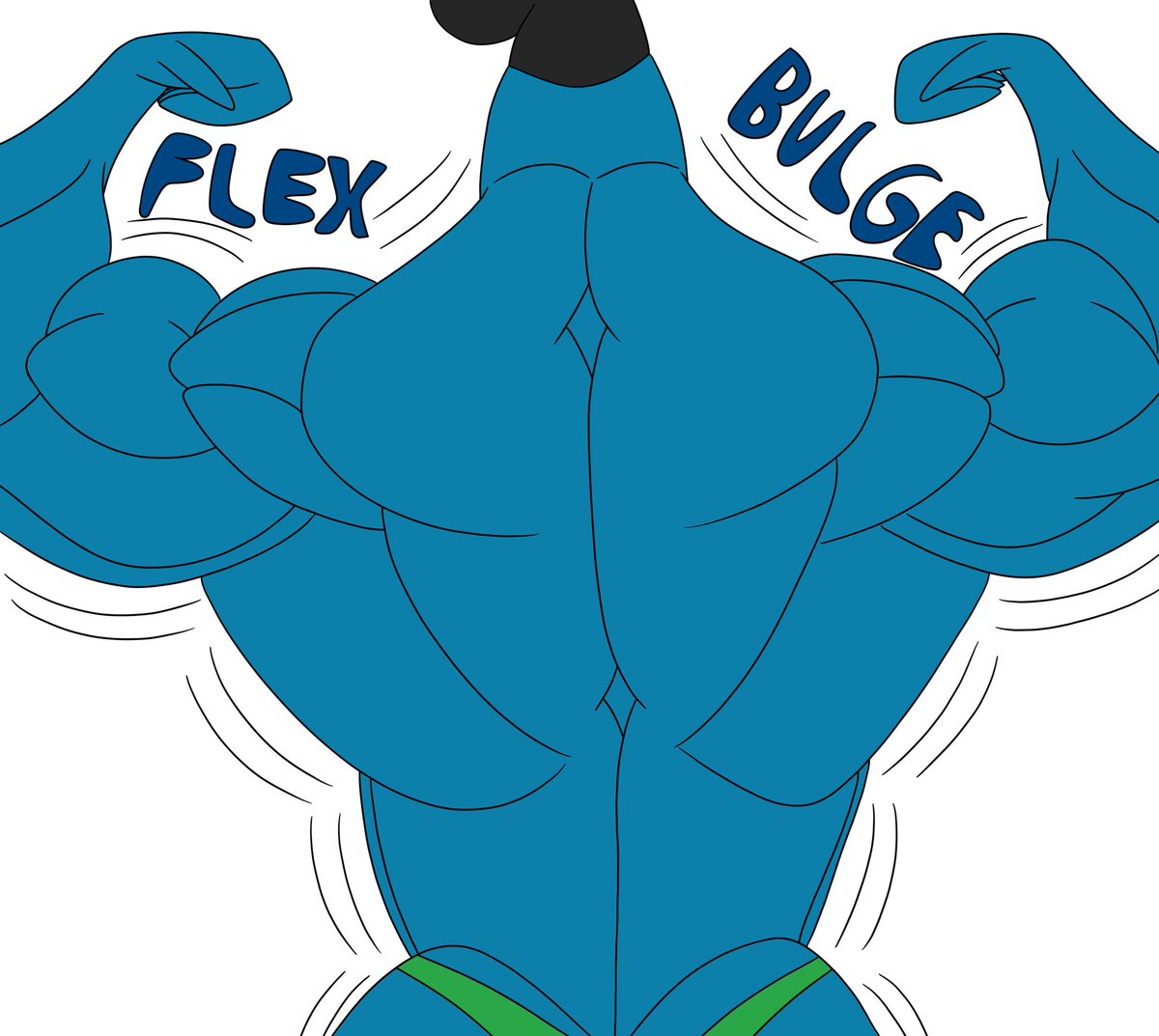 Here's an artpiece of Marty the quail and his bulging back. Marty is owned by <a href="/GMXmuscle/">geamex</a>