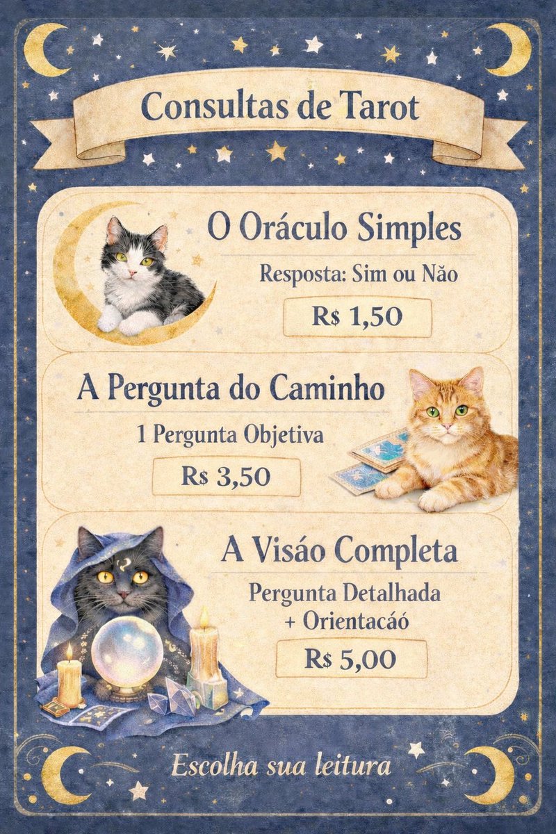 Gato Tarot tweet media