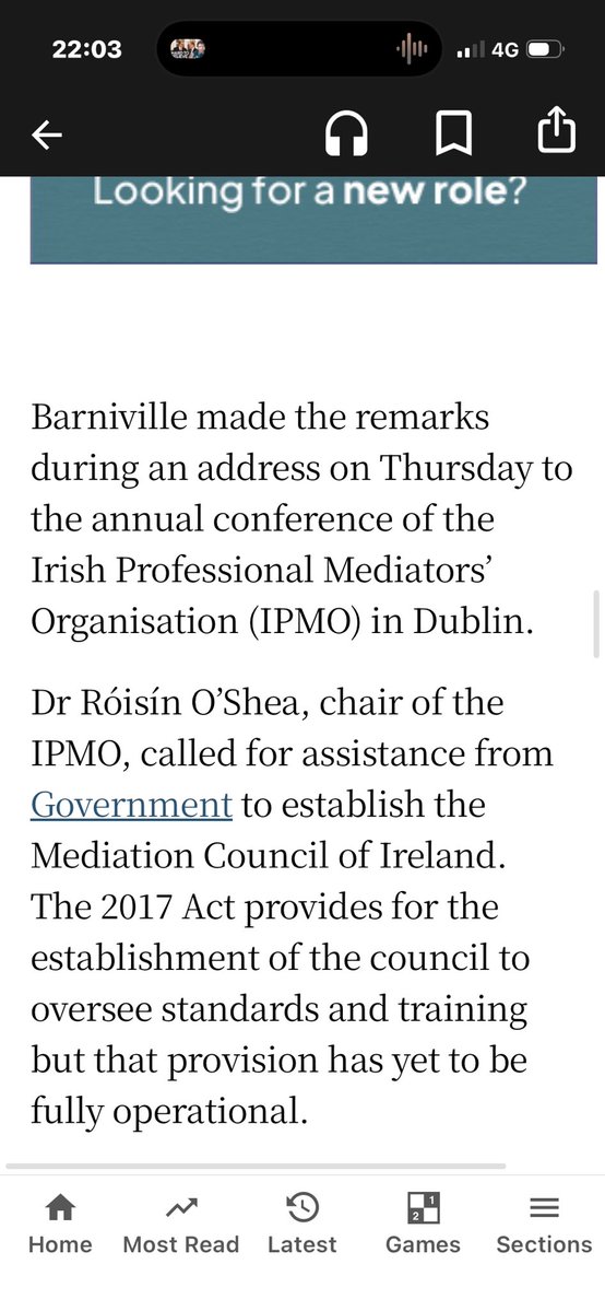 CMHaughey's tweet image. #Mediation 
#CivilLaw
#MedicalNegligence 
.@TheIPMOie 
Calls for the establishment of the Mediation Council of Ireland to ensure a “more responsive &amp;amp; sustainable civil justice system”. 
At CM Haughey, we know the value &amp;amp; benefit of mediation as an alternative form of litigation