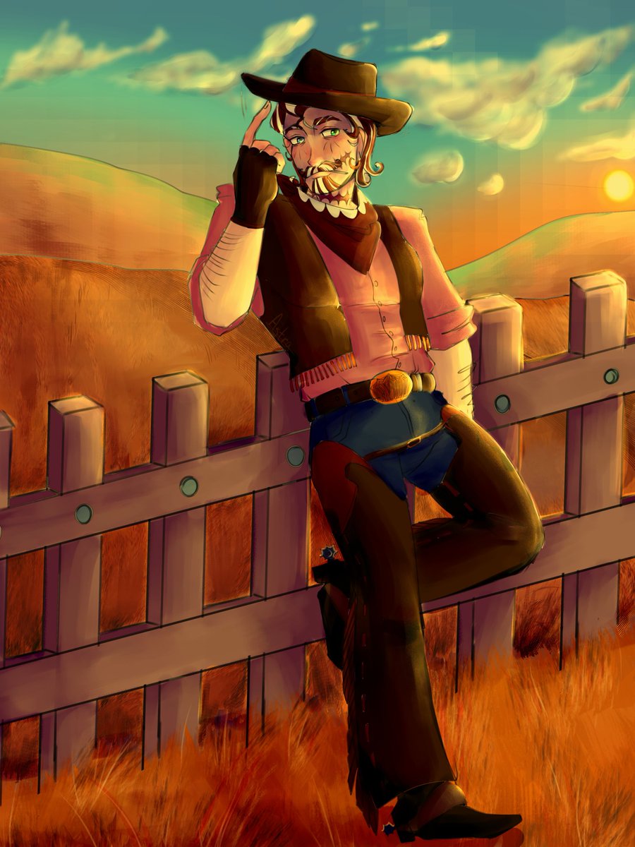 AstraArtUwU's tweet image. Just a cowboy Caine because I wanted to.

#TADC #TheAmazingDigitalCircus #caine