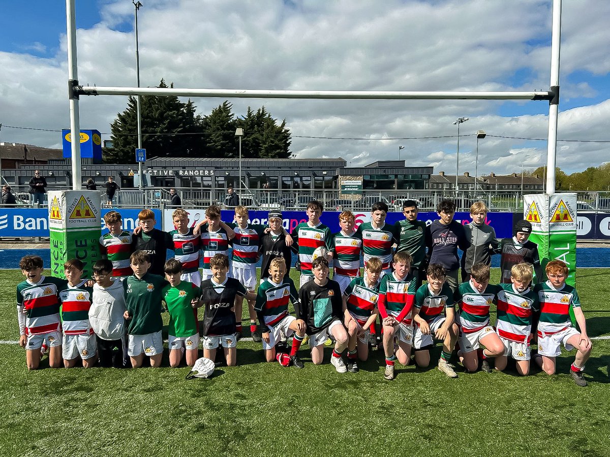 BectiveRangers's tweet photo. Not to be for the Bective Under 13s yesterday in the Leinster League Final as they lose out in a close and tight final in Donnybrook against Clontarf.

FT: Bective 13-19 Clontarf 

A great league campaign nonetheless as runners up, congrats to all the players, coaches and parents https://t.co/EmFjpGpnyz