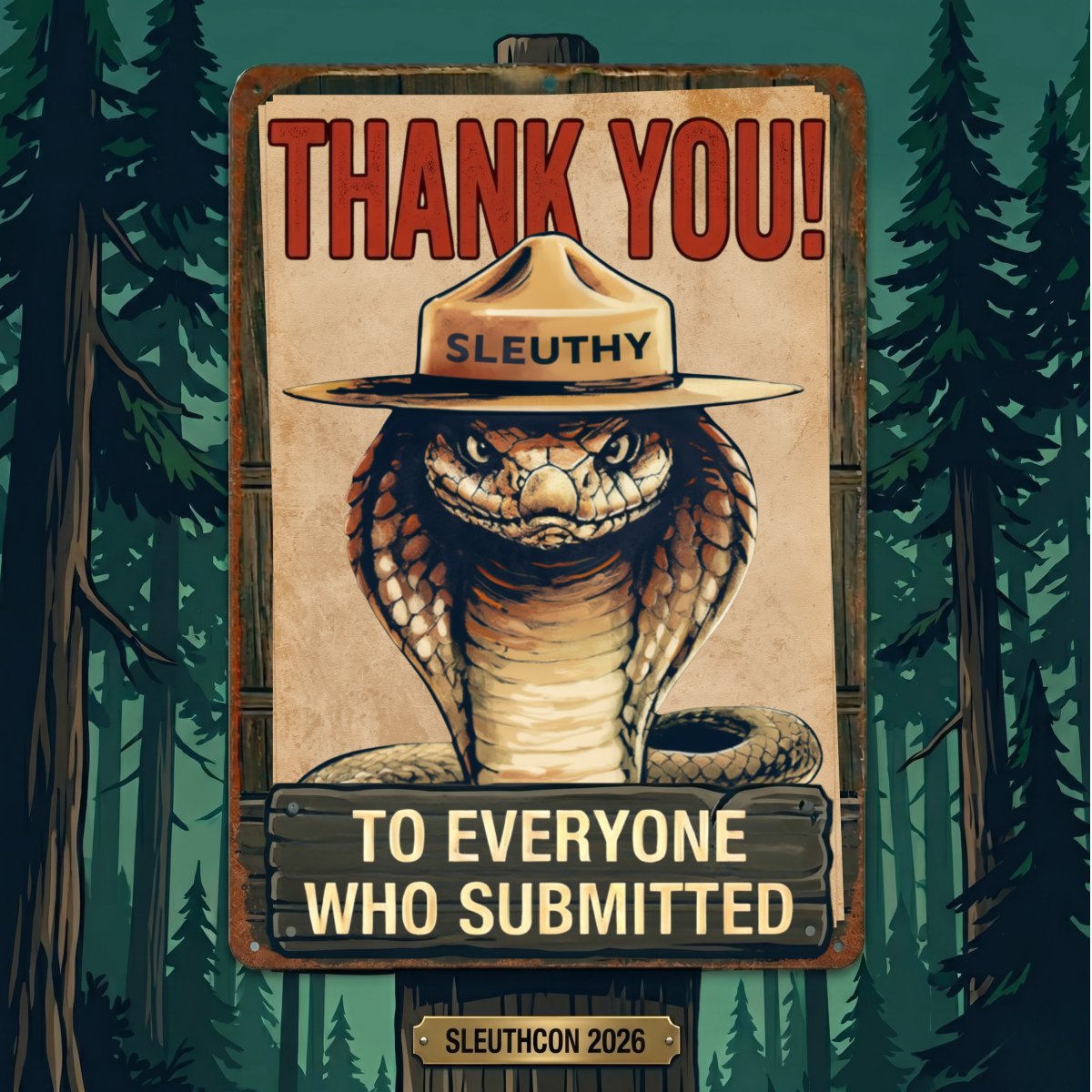 SLEUTHCON tweet media