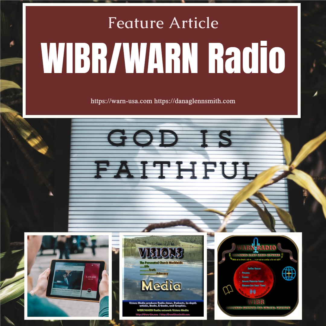 WIBRWARNRadio's tweet image. WIBR/Warn Radio declaring God's truth 24/7 throughout the world!
Reaching out with God's truth and the Gospel to a world in need!
We are an #endtime #preaching, #teaching, and #warningagency heralding in the #secondcoming of #JesusChrist, #Yeshua to this earth.
We are also an