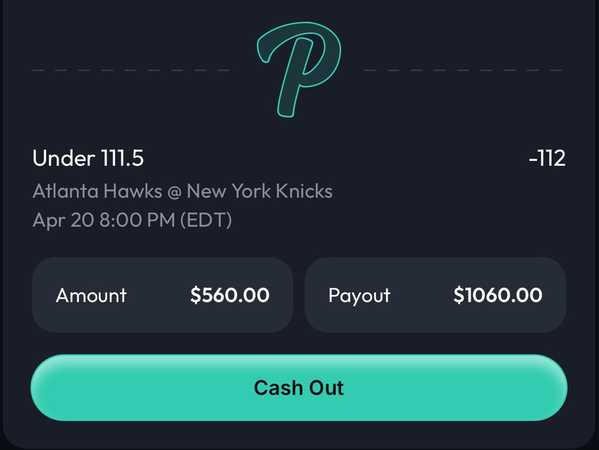 BetsByItachi's tweet image. Apr 20th Plays

NBA🏀
ATL/NYK 1H U111.5 (-112) 2U

52-27 Free Play Run!🔥

Going for 5 straight free play winners💯

Show some love and BOL if tailing 💯

#NBAPicks #SportsBetting #FreePicks
