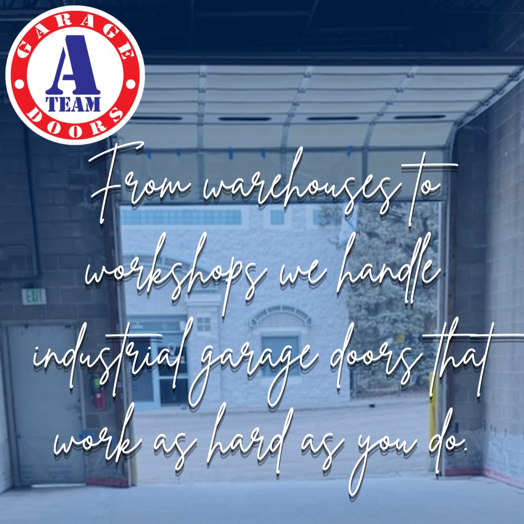 ATeamGarageDoor's tweet image. From warehouses to workshops, we handle industrial garage doors that work as hard as you do. 🏭🔧
 Built for heavy use. Serviced by pros. Call us because reliability matters.
 📞(720)-556-8016
bit.ly/43HhBDz 
 #GarageDoorService #HomeMaintenance