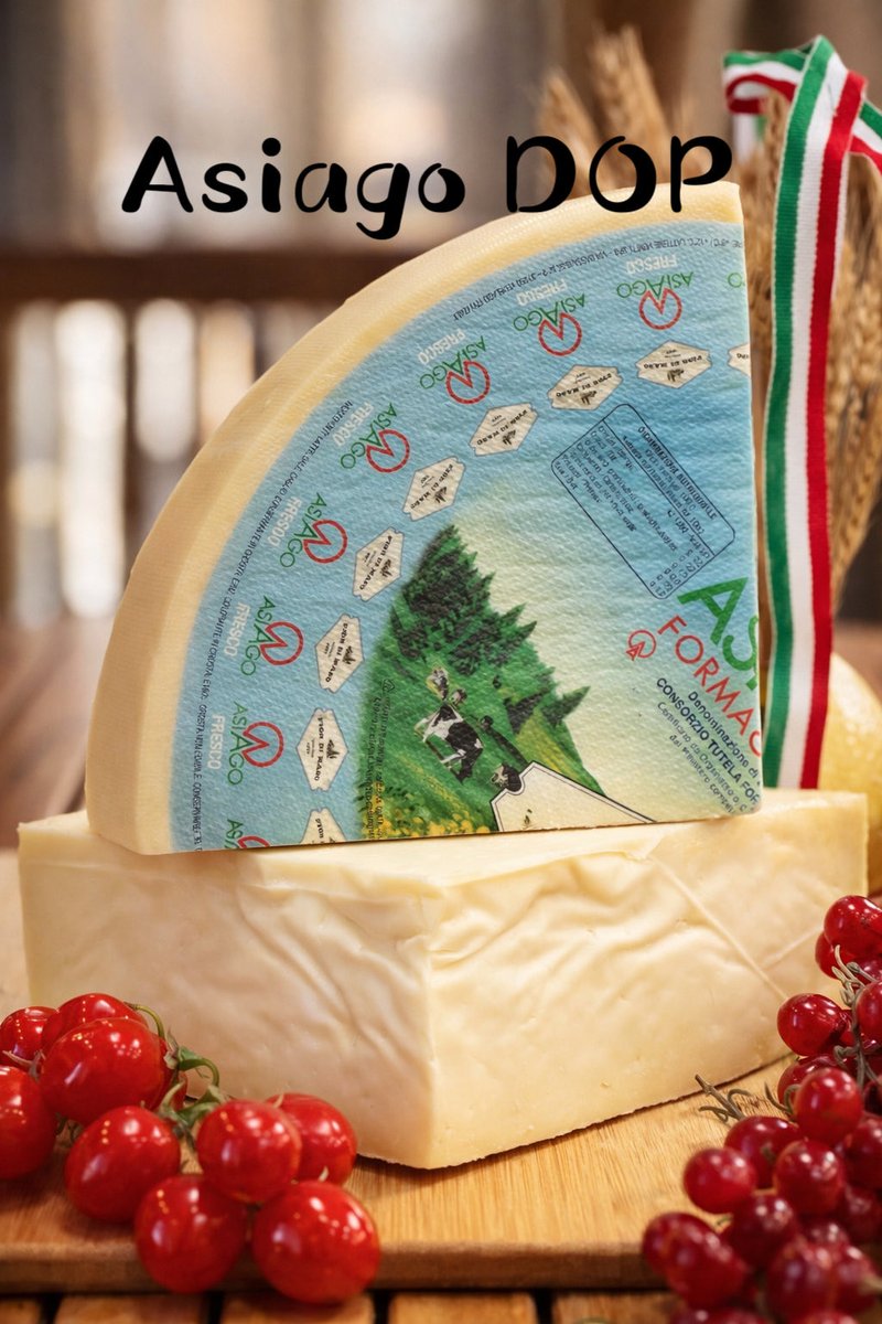 Asiago DOP 🧀 
#robertosdeli #cheeseshop #stneots #shoplocal #wineshop #ItalianGelato #pizzalunch #coffeeshop #italiancheese