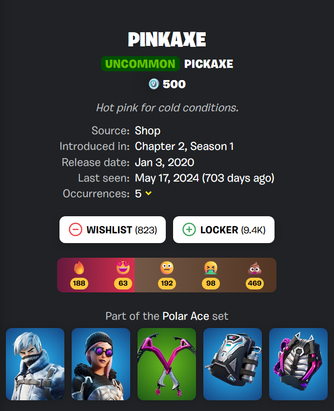 assumedexter's tweet photo. @baxxxleigh you can probably just have a whole thread of bundles and packs featuring several/most skins that were in the shop like for 3+ days
several of skins in bundles have been in the shop without their bundles :(
I wish Victoria had a bundle, her backpack was brought back without her https://t.co/iZmQkgFk5G
