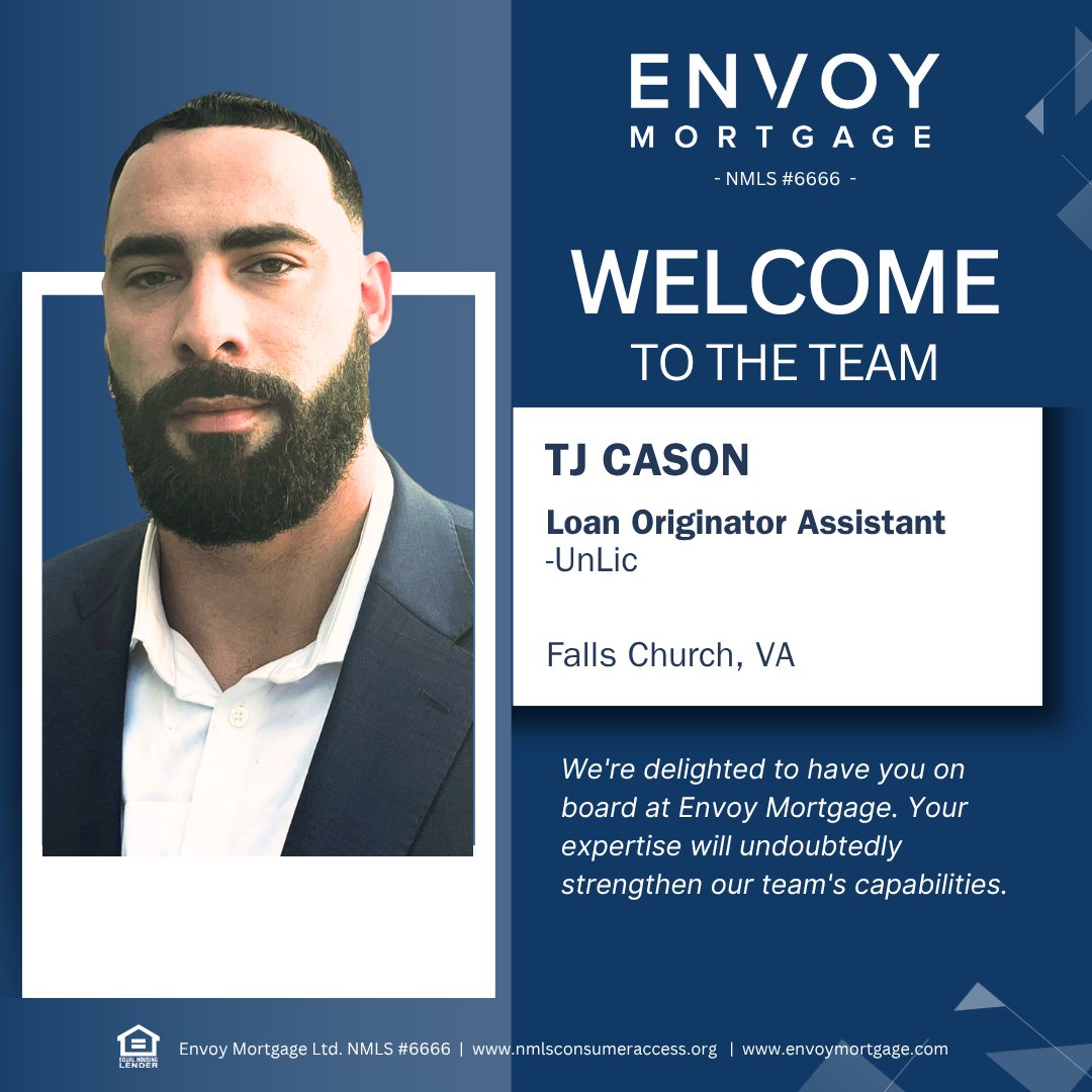 EnvoyMortgage's tweet image. Let’s give a big, warm “WELCOME TO THE ENVOY TEAM!” to our new colleagues!!! 🙌

#Newteam #EnvoyTeam #WelcomeAboard #MortgageExperts #HomeBuying #TeamGrowth #2026Goals #Envoymortgage #Strong #Dreamhome #Happyhouse #Loanassistance
