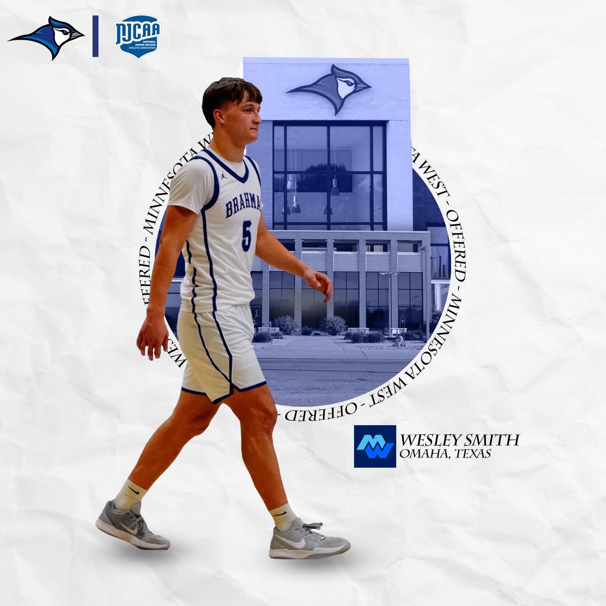 Wesleyyyysmith's tweet image. After a great conversation with Coach Tharp, I am blessed to receive my 2nd offer from Minnesota west and technical college! 
#agtg #offer #BlueJays