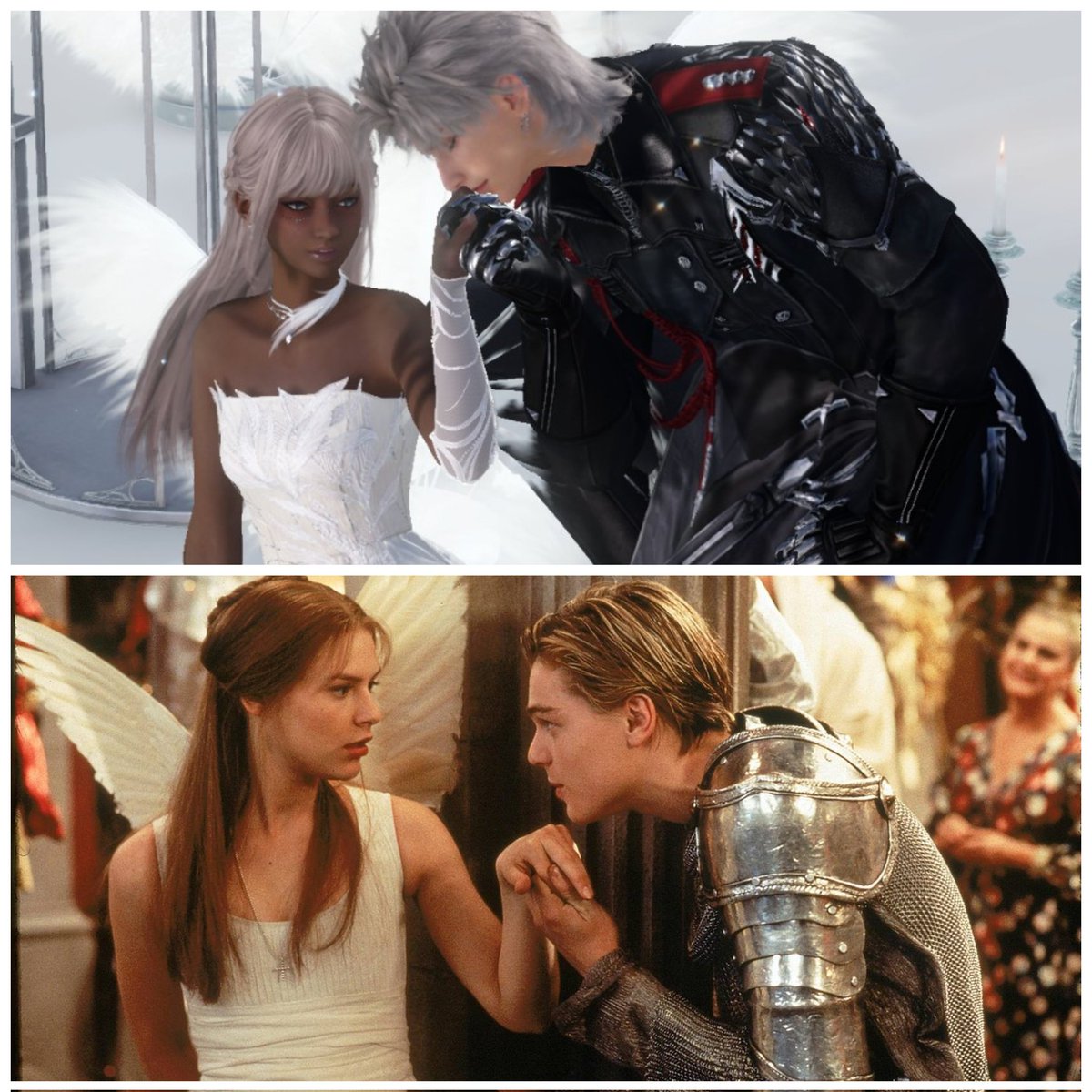 Peachxx_Monster's tweet photo. Day 20 recreate a movie scene with Sylus๐...I thought of so many movies but Romeo & Juliet was easier to do ๐ #Aprilus #30daysofSylus https://t.co/wi4zNyC0q2