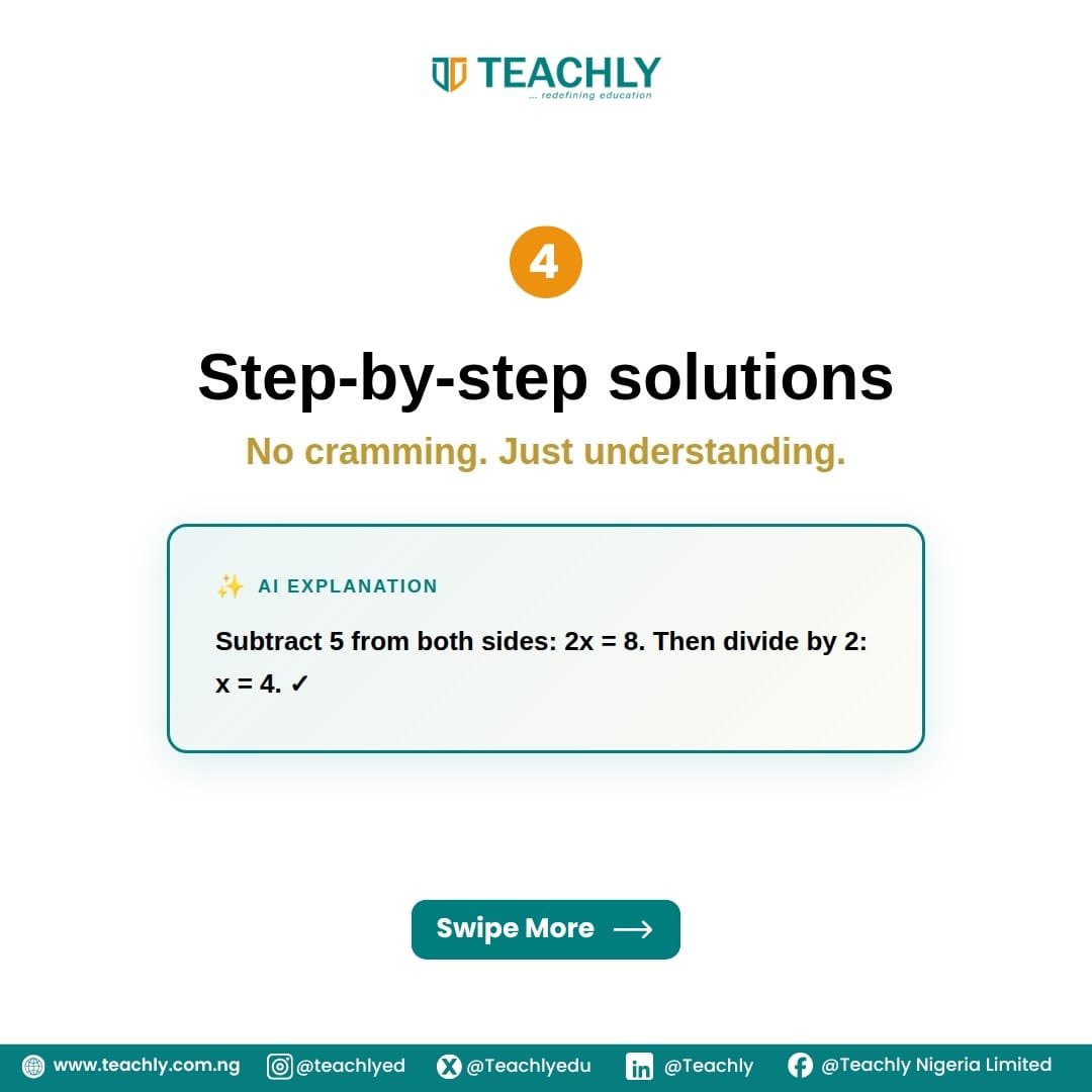 Teachlyedu's tweet image. Imagine having a teacher available anytime you’re stuck… not just one, but 10 AI teachers ready to break things down until it finally makes sense.🤔

No waiting. No “I’ll ask tomorrow.” No confusion piling up.
…

#Teachly #SmartClassroom #StudySmart #EdTechNigeria #WAEC #JAMB