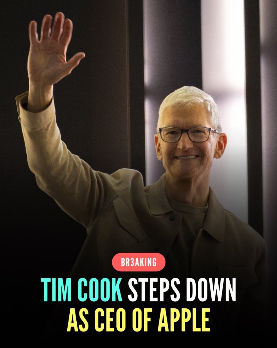 uday_devops's tweet image. BREAKING: Tim Cook steps down as CEO.

#Timcook #Apple