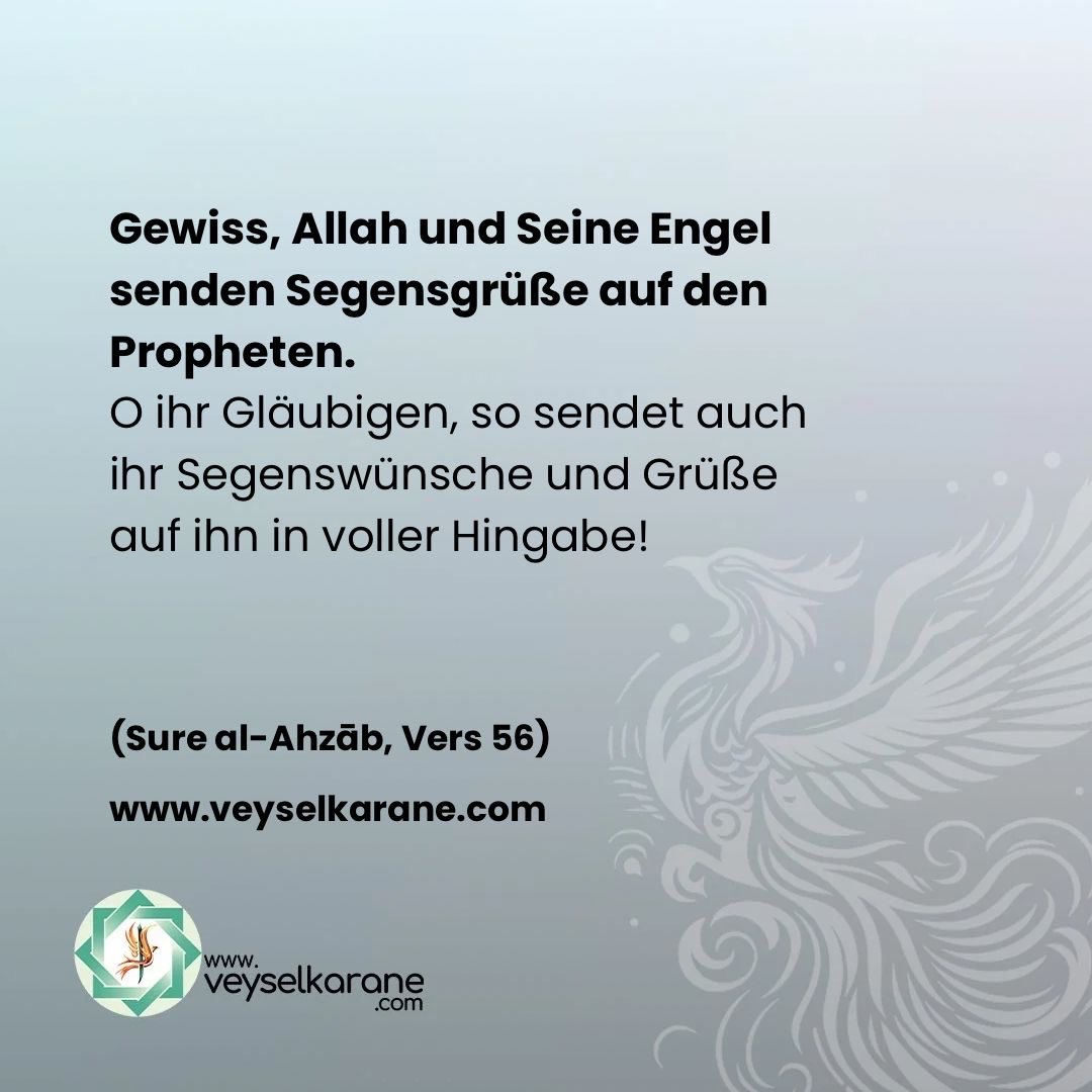 uwaisindeutsch1's tweet photo. „Gewiss, Allah und Seine Engel senden Segnungen (Salât) auf den Propheten. O ihr, die ihr glaubt, sendet auch ihr Segnungen und grüßt ihn mit vollkommener Hingabe!“

Sure Al-Ahzab, Vers 56 https://t.co/KXZ7hszpqh