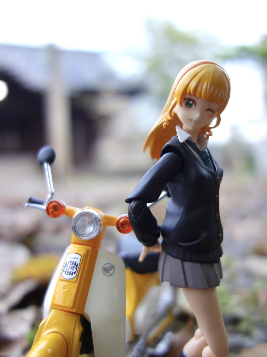 SHOTARO_OTANT's tweet image. スーパーカブとすみれ

#アオシマ #lovelive #Liella