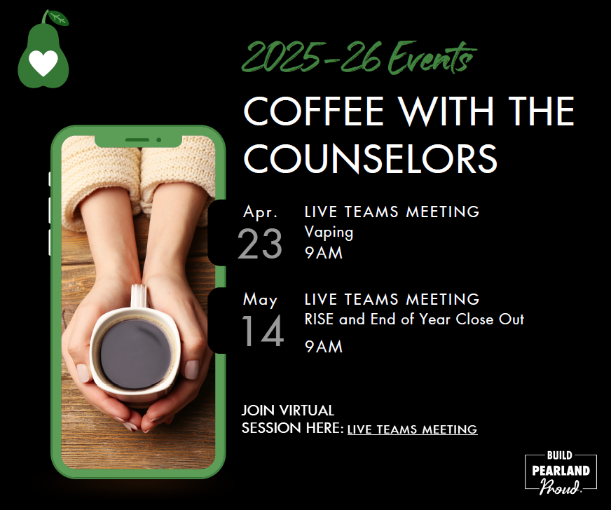 BerryMiller_JH's tweet image. The phenomenon that is #Vaping is sweeping the country &amp;amp; our school district is no exception. Get in on the latest information about this harmful trend. Join the Bobcat #Counselors on Thursday @ 9AM on TEAMS to learn more. ❤️💙🐾🚭 #InALeagueOfOurOwn 😎 #BuildPearlandProud