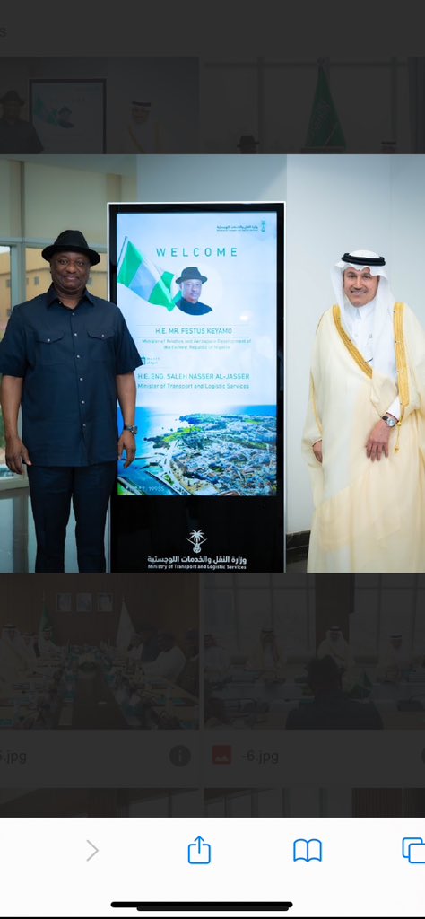 Yesterday, in Riyadh, Saudi Arabia, I had separate meetings with my counterpart in Saudi Arabia, the Minister of Transport and Logistics Services, Saleh bin Nasser AIJasser, and the President of the General Authority of Civil Aviation (GACA) in Saudi Arabia, Abdulaziz Al-Duailej.