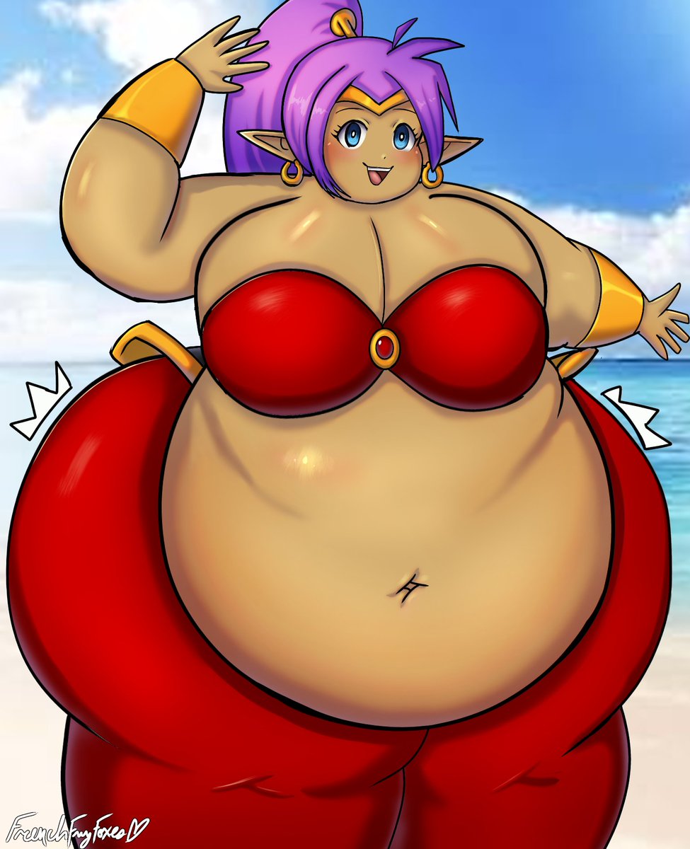 FrenchFryFoxes's tweet photo. fat shantae is dancing for you! https://t.co/D0Ga30BUeR