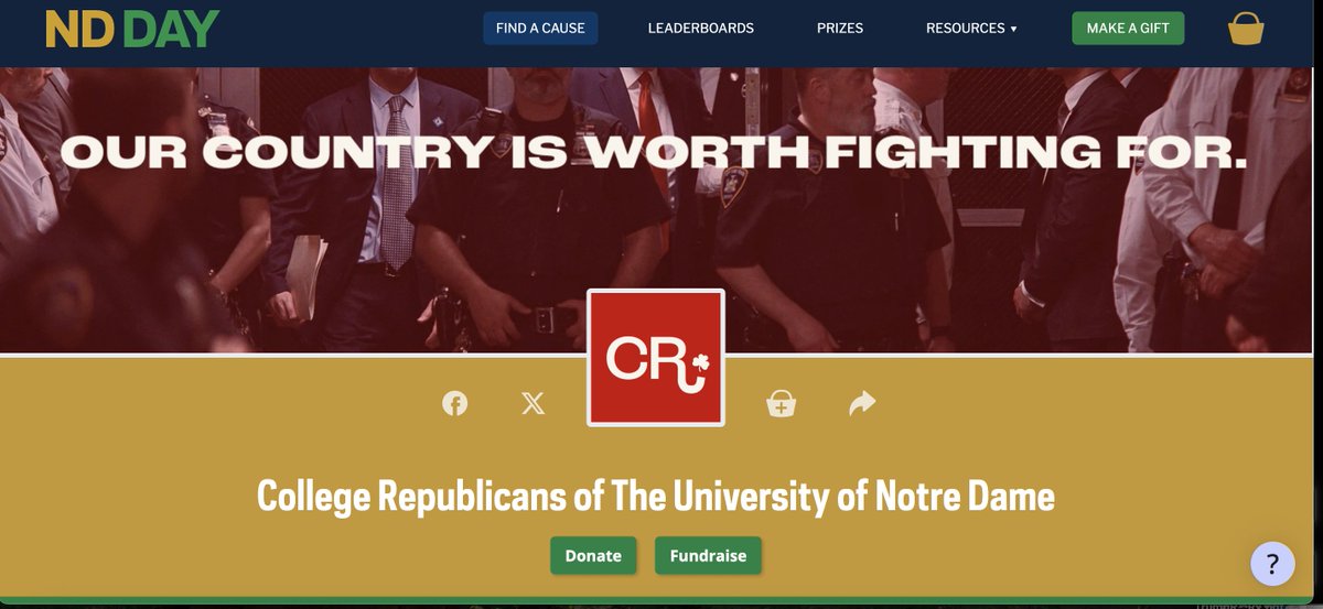 Notre Dame College Republicans tweet media