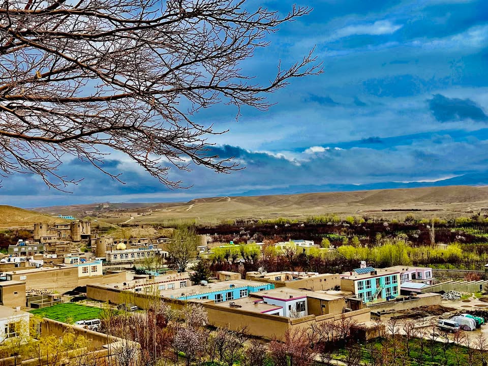 pajhwok's tweet photo. وردګ جغتو کې د بیدمشک ښکلا؛ د پسرلي رنګینه څېره
د میدان وردګ ولایت د جغتو ولسوالۍ د بیدمشک کلي انځورونه چې د پسرلي په رارسېدو سره د طبیعت شنه رنګ، غرونه، او تاریخي ودانۍ په زړه پورې بڼه ښيي.
رالیږونکی: محمد نصیر افغان
#وردګ #جغتو #افغانستان #طبیعت #پسرلی#بهار
#Wardak #Afghanistan#Spring