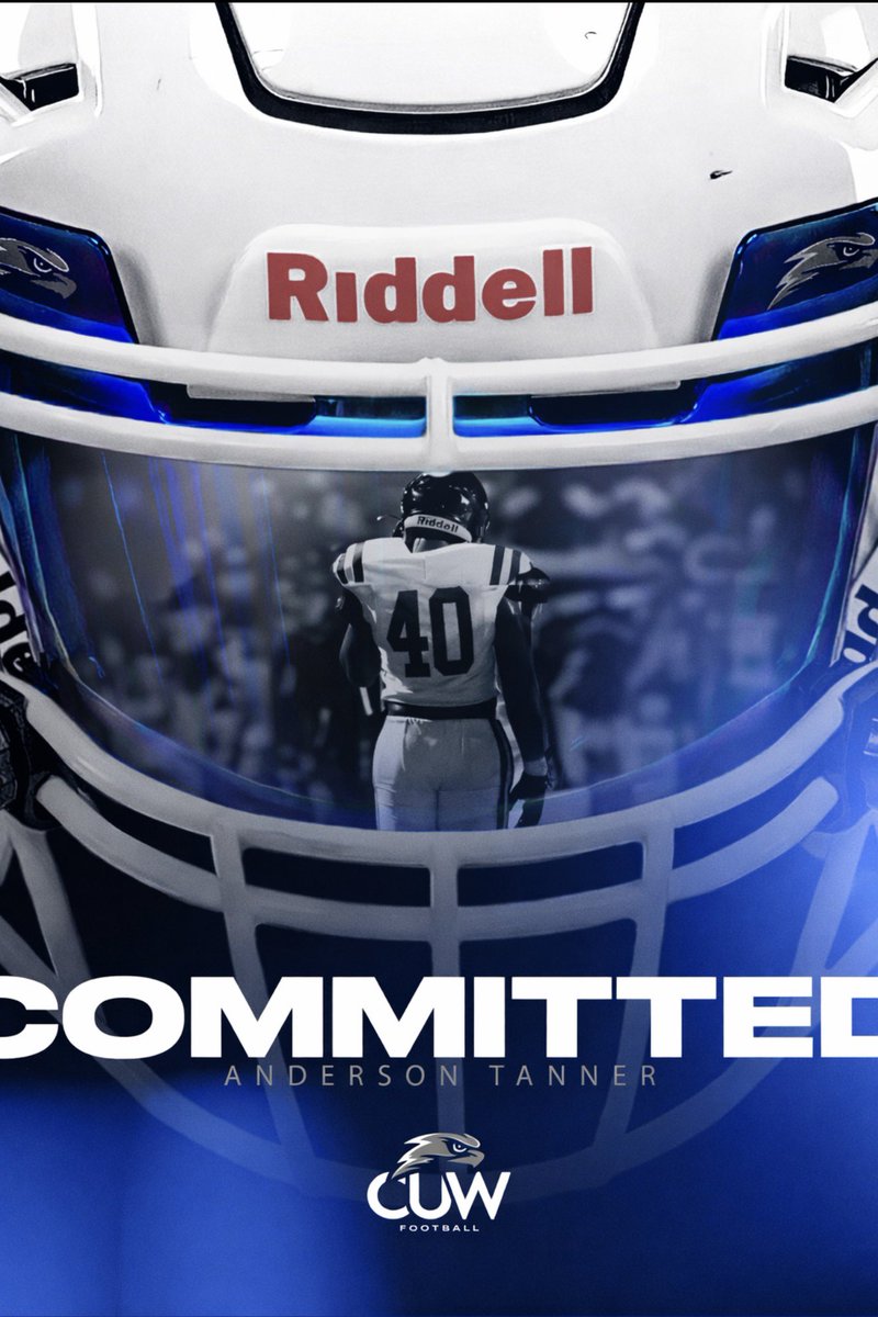 ATannerFB's tweet image. After a lot of consideration I am proud to say I am 100% committed and taking my talents to Concordia University Wisconsin GO FALCONS￼￼￼￼￼￼￼￼🐦‍⬛🔵⚪️! #agtg #nextchapter @cbabin4437 @CoachCheesman @KatyTaylorFB @CUWFB @CoachMerrittCUW