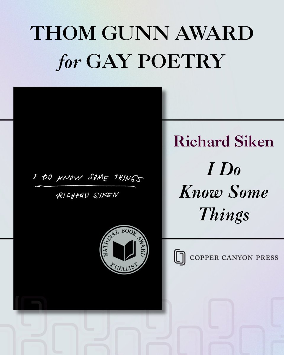 Was in NYC on Thursday. I won the same award for Crush 20 years ago.