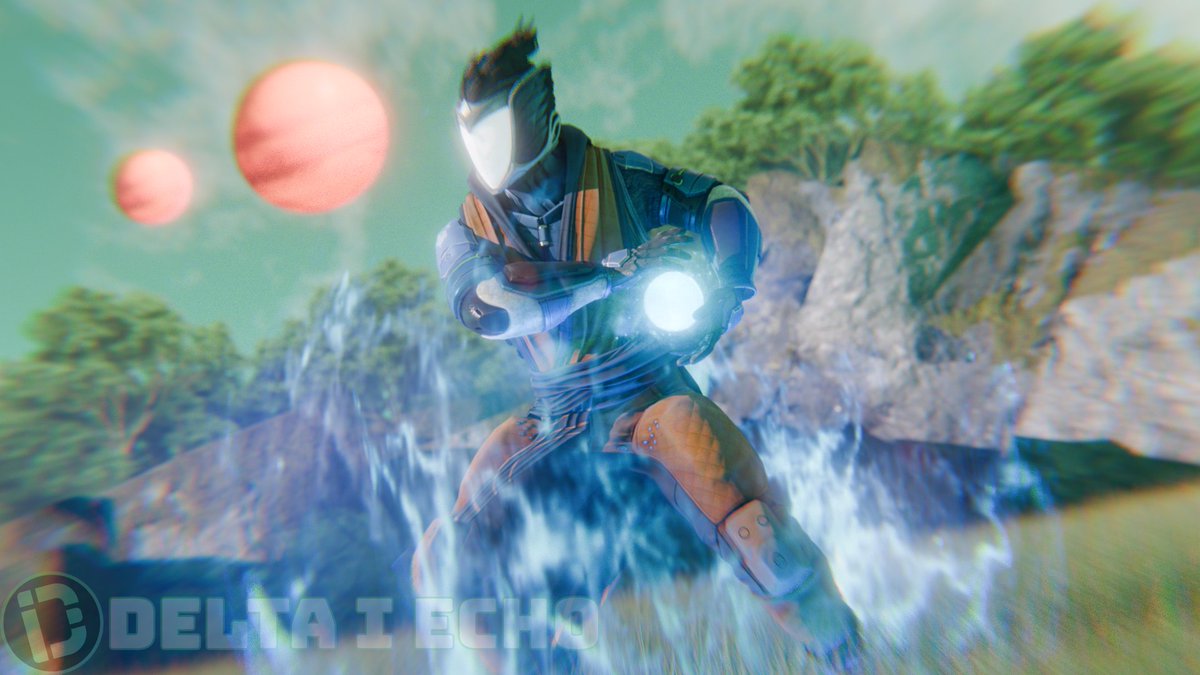 Delta_I_Echo's tweet image. "KAMEHAMEHA!" 

Goku inspired Titan, yes I'm aware there are some inaccuracies.

#Destiny2 #Destiny2art #destiny2AOTW #Blender #fyp #dragonball