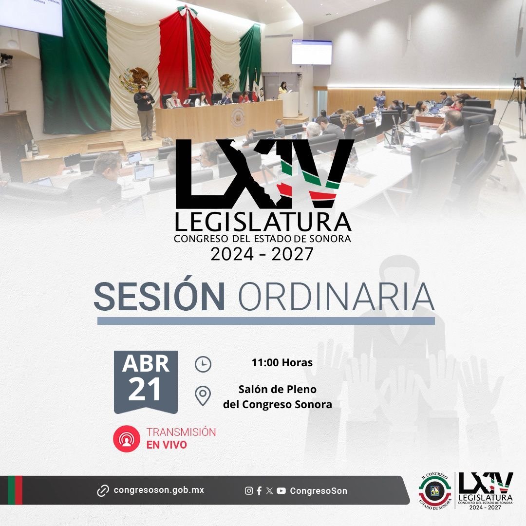 Congreso Local Son tweet media