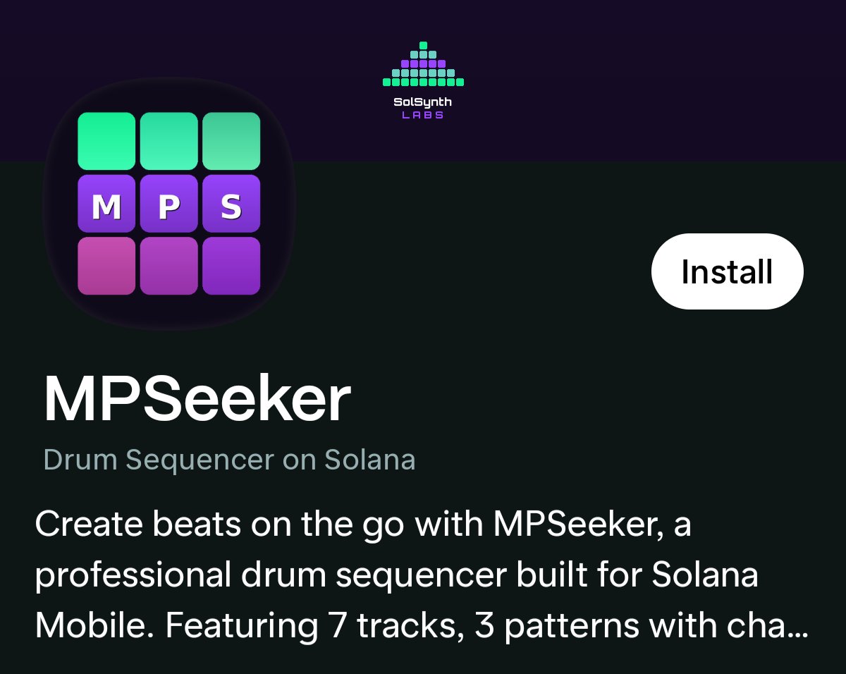 SolSynth Labs tweet media