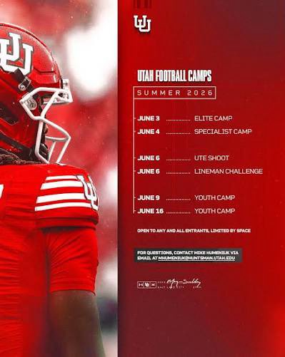ConnorPluta's tweet photo. 6’2 318 2029 G/C

Hyped for the opportunity to go out and compete at Utahs Elite Camp June 3rd.

@Josh_Montzingo @CoachTMcCormick @UtahFBRecruit @RSNBUtes https://t.co/Vzj0w3k2hG