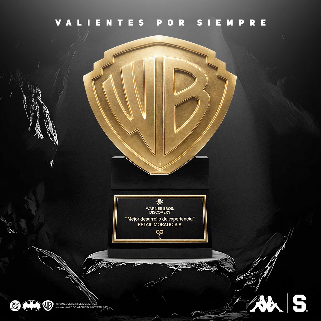Los más grandes escriben su propia historia 🦇 #ValientesPorSiempre

Nuestra campaña con Batman fue premiada por Warner Bros. Discovery como la mejor de Latinoamérica 🏆
¡Los más ganadores en TODO!

📲 La nota completa aquí:  saprissa.com/noticias/sapri…