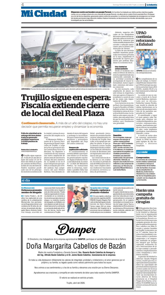 ¿Cuánto más hay que esperar? La paciencia también tiene límite. #TrujilloSinTrabajoPorFiscalia