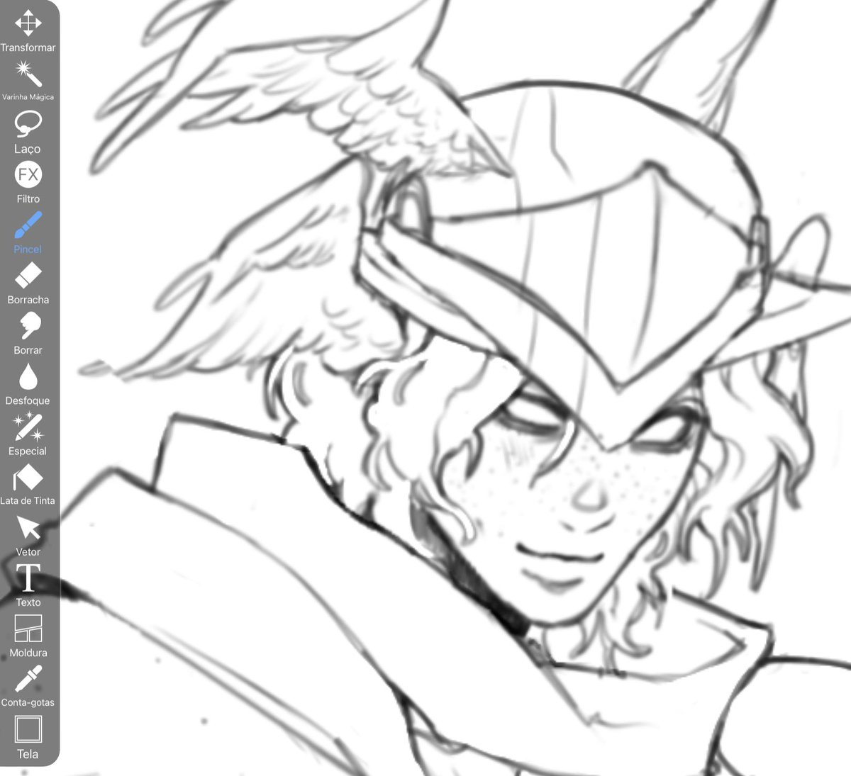 collumbius's tweet image. #epicthemusical #hermes #WIPㅤㅤㅤ