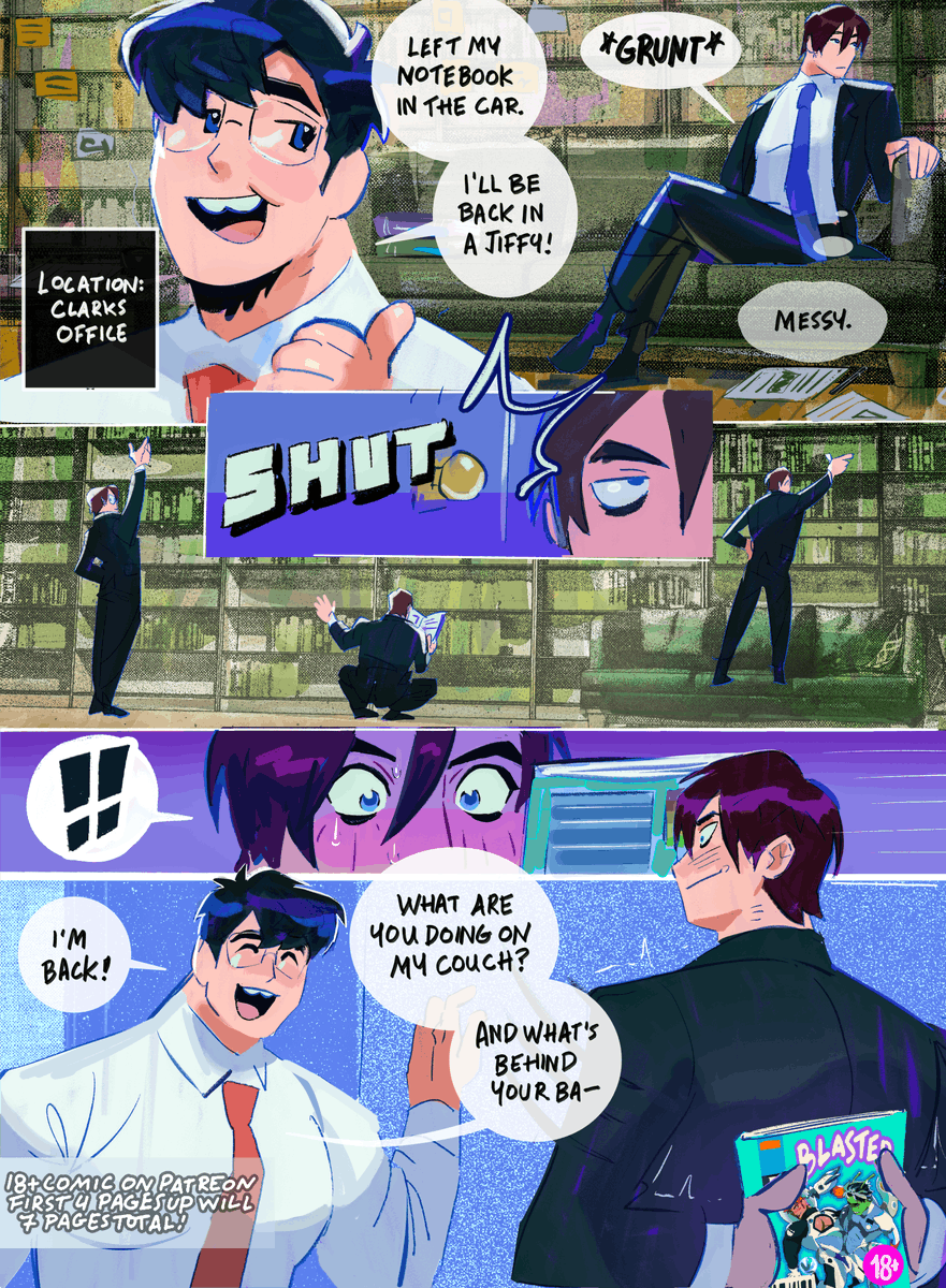 Yes I'm headcanoning Clark as a fundashi #superbat