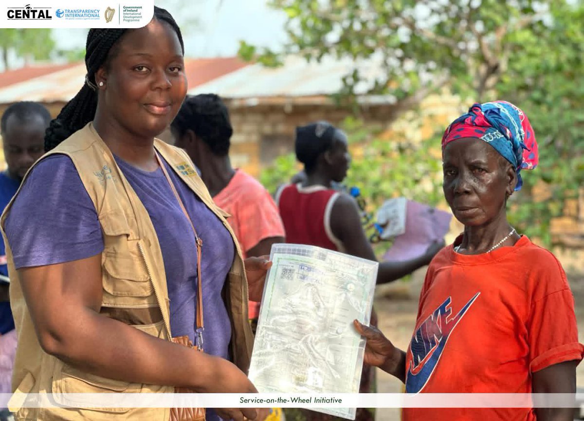centalti's tweet photo. Baby mothers in Gbarnga-siaquelleh, Bong County  are benefiting from the Service-on-the-Wheel initiative — an innovative approach to improve local service delivery (Free Registration and Issuance of Birth Certificates to children aged 0-12 years).
—
@irlembliberia @Naymoteliberia https://t.co/Ly8uaVf4Pl