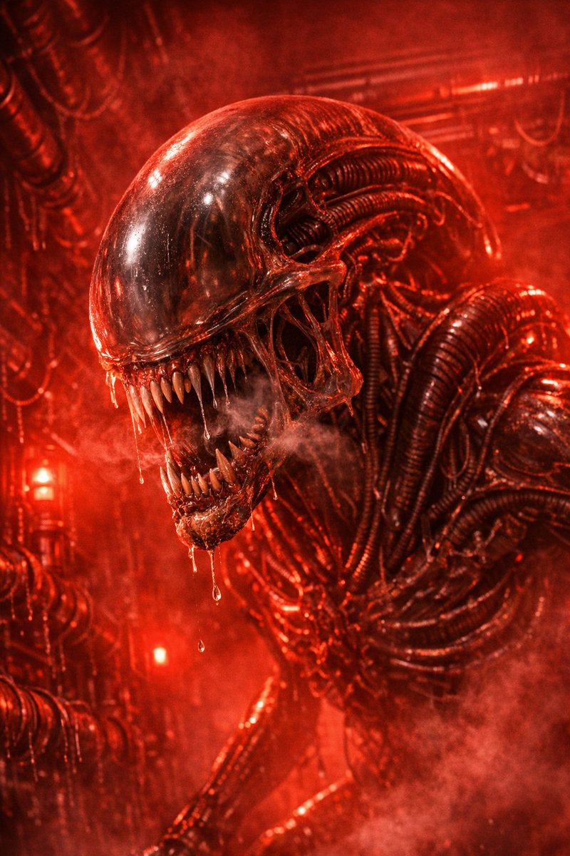 RedskullSS's tweet image. #AiArt #Xenomorph #Alien