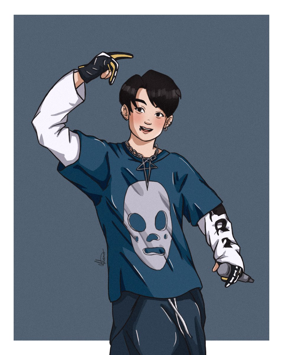 Jungkook do dia!!! #btsfanart #jungkook #bts