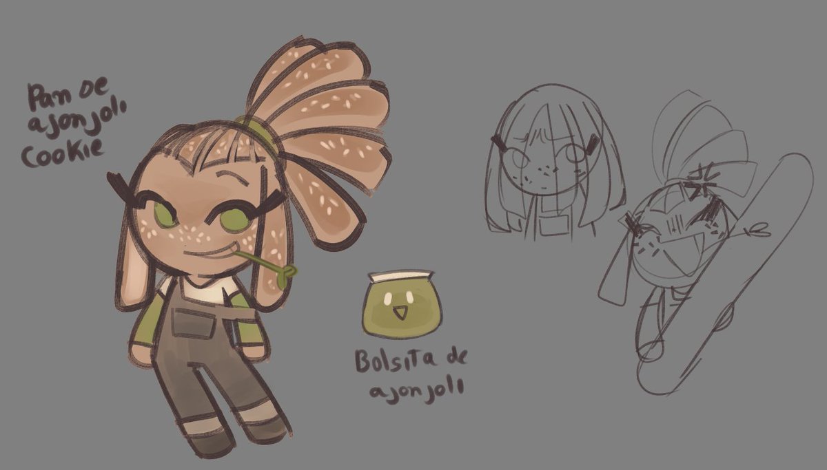 imagine cookie run 

i just did this thing- ajonjoli mmmm