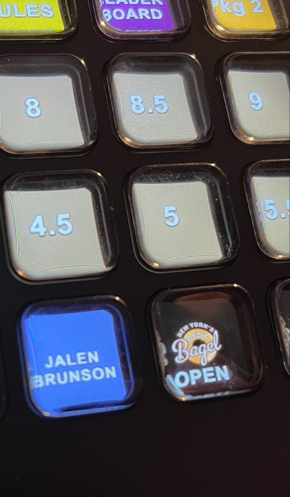 HenryRosoff's tweet image. 👀 Just made an intriguing addition to our "New York's Best Bagel" control panel. More later this week. #LetsGoKnicks
